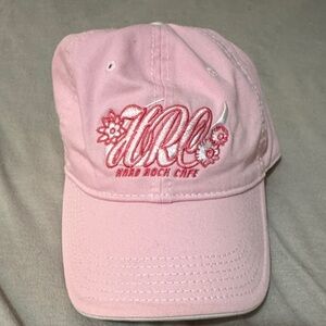 Hard Rock Cafe Light Pink Floral‎ Hat